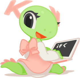 Katie, la mascotte féminine de KDE.